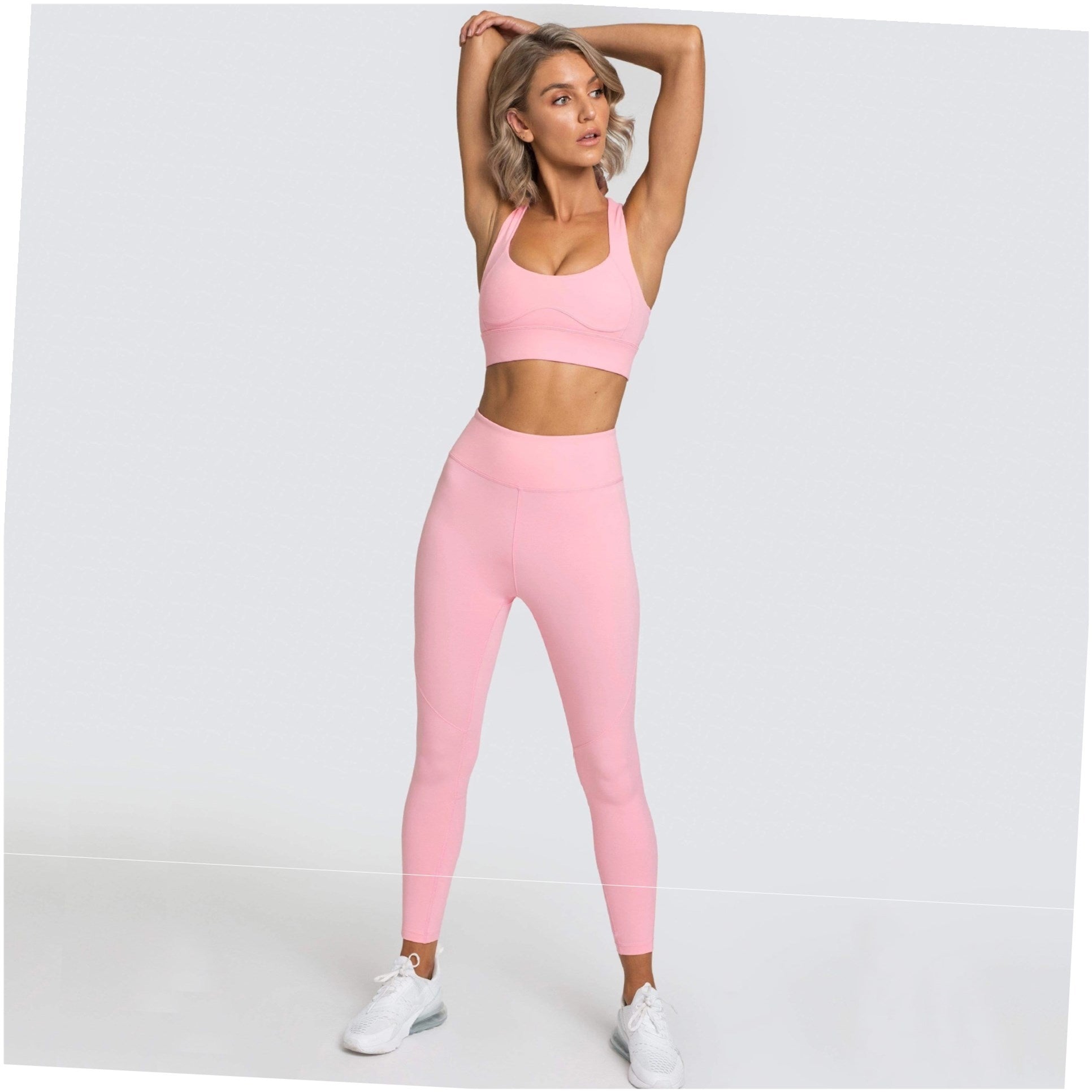 Set Yoga Colorato – Top e Leggings Sportivi