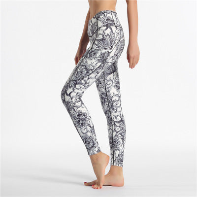 Leggins Donna Elasticizzati Fantasia