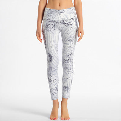 Leggins Donna Elasticizzati Fantasia
