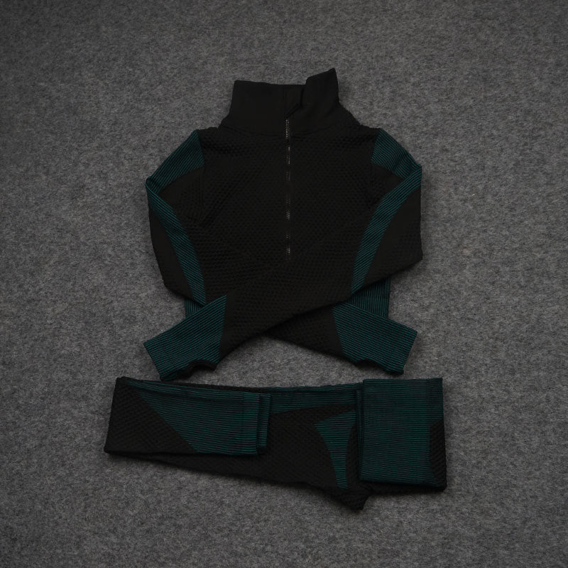 Set Sportivo Yoga Donna Nylon Stretch