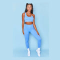 Set Sport Donna – Top Senza Maniche & Leggings Fitness
