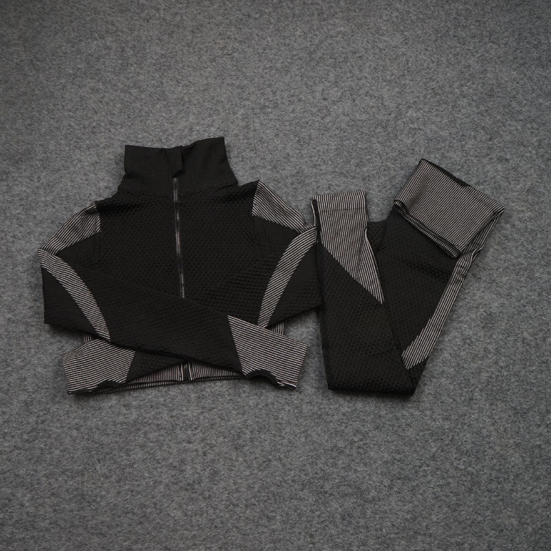 Set Sportivo Yoga Donna Nylon Stretch