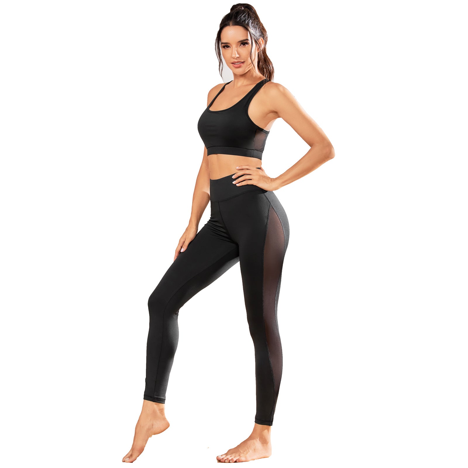 Set Sportivo Donna Milk Cotton – Yoga, Running & Palestra