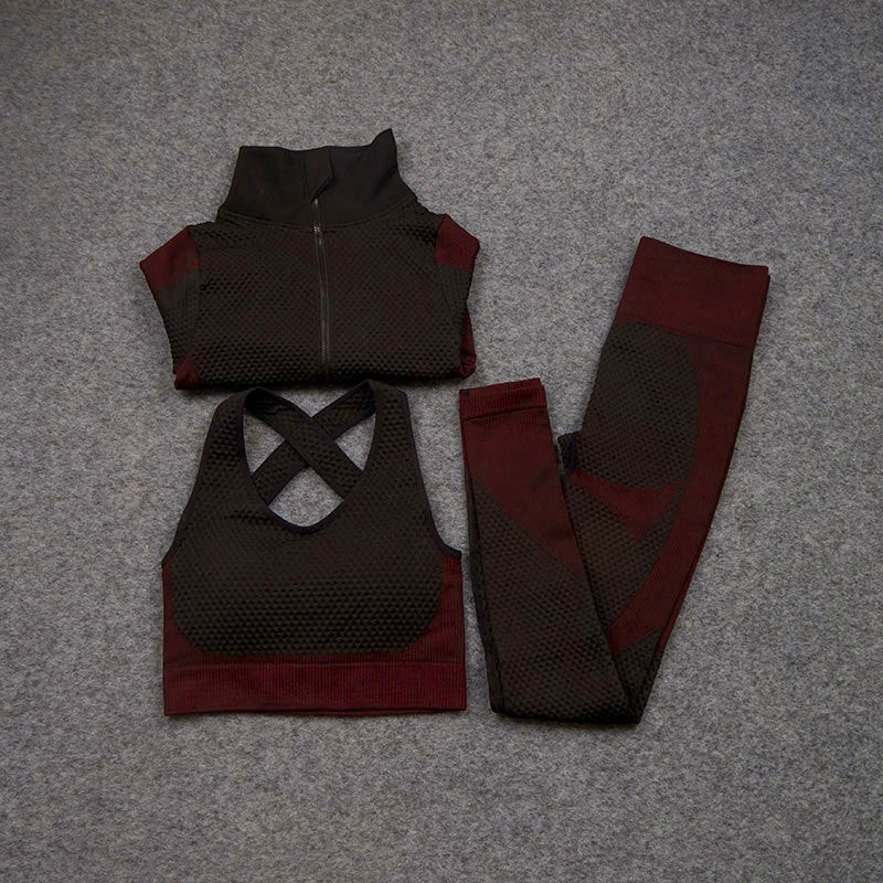 Set Sportivo Yoga Donna Nylon Stretch