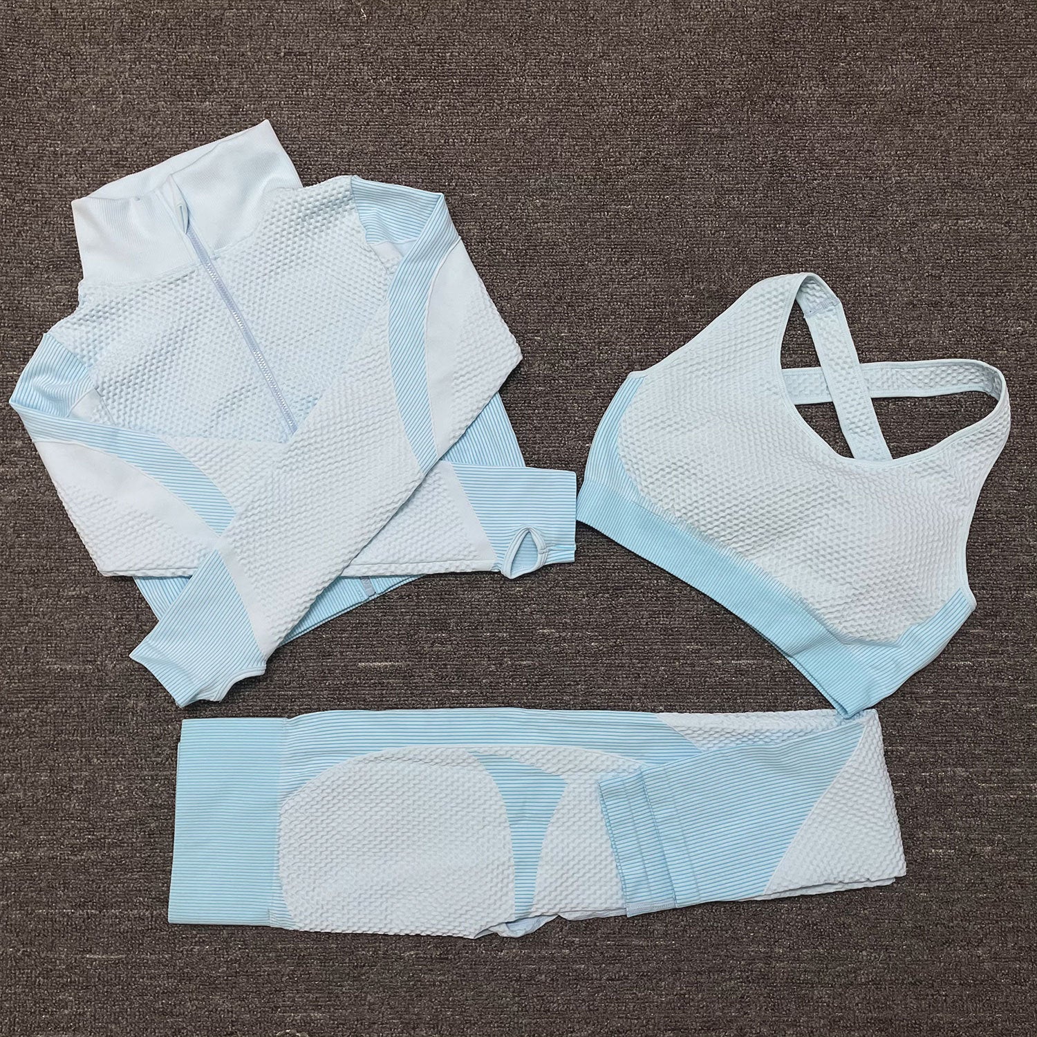 Set Sportivo Yoga Donna Nylon Stretch