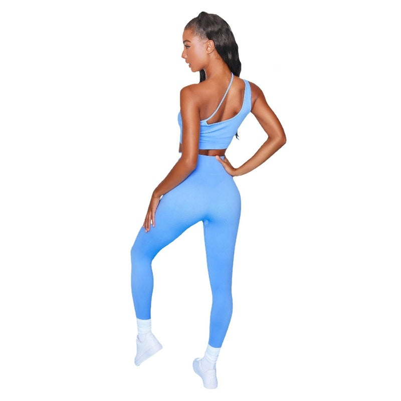 Set Sport Donna – Top Senza Maniche & Leggings Fitness