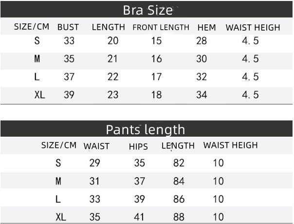 Set Donna Sportivo Senza Cuciture