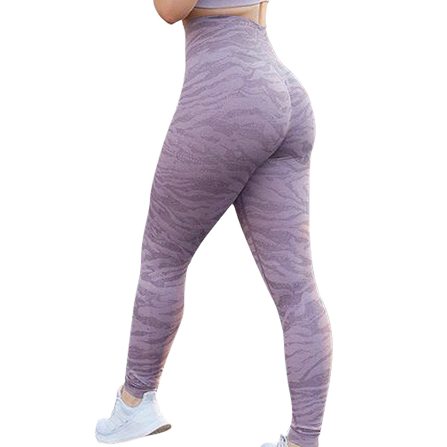 Leggings Yoga Push-Up – Traspiranti con Stampe