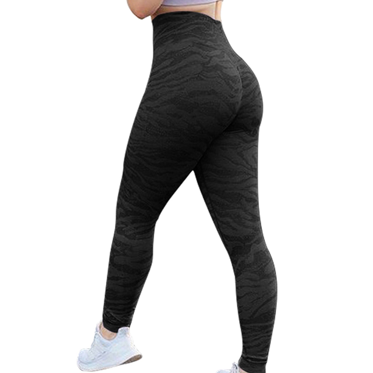 Leggings Yoga Push-Up – Traspiranti con Stampe