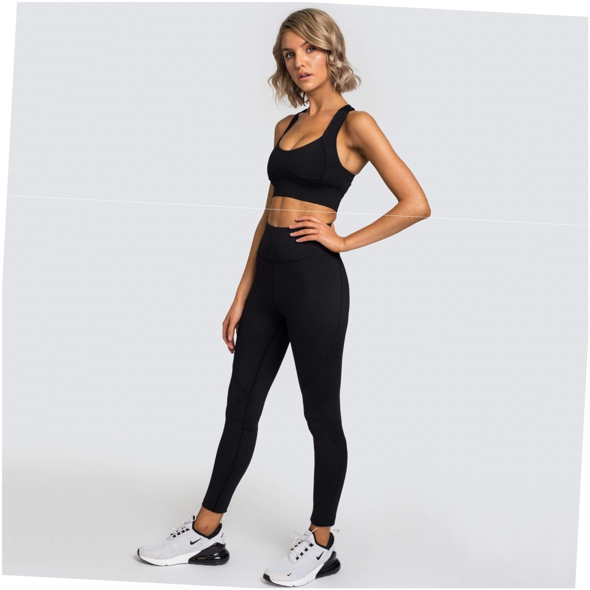 Set Yoga Colorato – Top e Leggings Sportivi