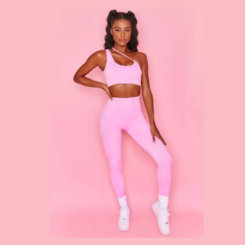 Set Sport Donna – Top Senza Maniche & Leggings Fitness